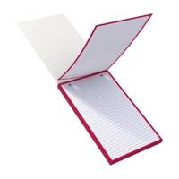 Bloc de 30 fiches bristol 125X200 perforées Q5/5 rouge