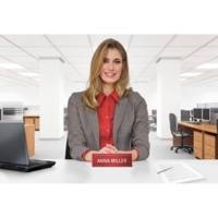 Paquet de 20 chevalets imprimables 190g - format 210 x 60 mm