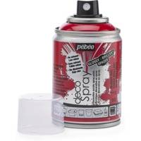 Aérosol 100 ml Peinture opaque permanente faible odeur Rouge brillant