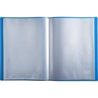 Protège-documents en polypropylène souple OPAK 60 vues - A4 Bleu clair - EXACOMPTA