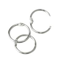 Sachet de 10 anneaux brisés Métal diamètre: 25 mm