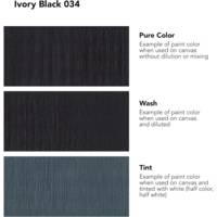 Tube 225ml Peinture à l'huile Georgian Noir ivoire - DALER ROWNEY