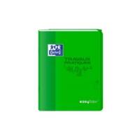 Cahier TP esaybook agrafé 17x22cm 80 p 90-120G seyès/uni couleurs aléatoires