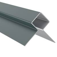 Profilé d'angle extérieur alu sable clair - Gedimat - JAMES HARDIE