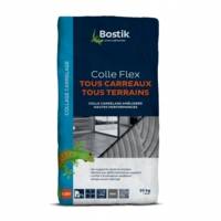 Colle carrelage FLEX tous carreaux tous terrains gris - Gedimat - BOSTIK