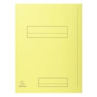 Paquet de 50 chemises imprimées 2 rabats SUPER 210 - 24x32cm Couleurs assorties - EXACOMPTA