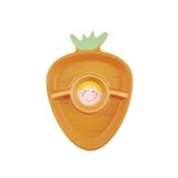 Assiette à 3 compartiments forme de fruit ou légume - Lot de 3 minimum – Plastorex