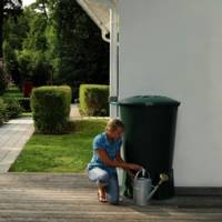 Cuve à eau cylindrique verte - Gedimat - GRAF