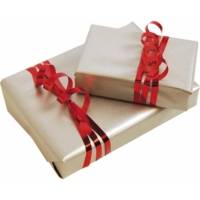Rouleau Papier Cadeau Kraft 60/70g - 3x0,70m Argent - CLAIREFONTAINE