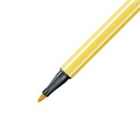 Feutre de Dessin PEN 68 Pointe Moyenne 1 mm Jaune - STABILO