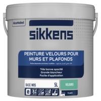 Peinture murs et plafonds VELOURS blanc - Gedimat - SIKKENS ARTISANS