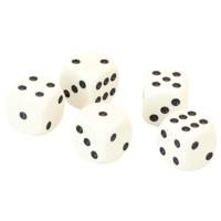 Coffret de 5 dés (16 mm)