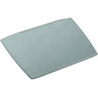 Sous-main Artwork TRAPEZE avec Couverture Transparente, 650 x 520 mm Gris - DURABLE