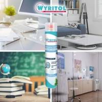 Aérosol Désinfectant grands espaces - Purifie l'air - Parfum menthe - 750ML