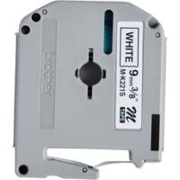 Cassette Ruban M-K221SBZ 9 mm  x 4 m Noir sur blanc