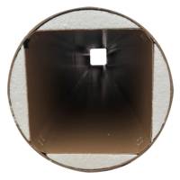 Tube de coffrage en carton rectangle angles chanfrainés - 20x30 L.3m GEDIMAT PERFORMANCE PRO - Gedimat