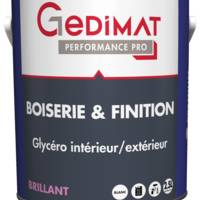 Peinture glycéro boiserie & finition blanc satin - Gedimat - GEDIMAT PERFORMANCE PRO