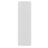 Radiateur connecté à inertie fonte+façade chauffante vertical HEKLA blanc - Gedimat - SAUTER