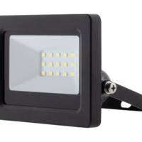 Projecteur LED étanche noir - Gedimat