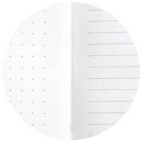 Notebook Ariel ligné et dots 14,5 x 21 cm 60 Pages