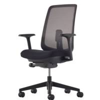 Fauteuil Verus dossier suspension graphite Herman MILLER avec accoudoirs