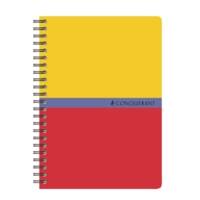 Carnet A6 180p 70gPetits Carreaux Reliure Intégrale Coloris aléatoires