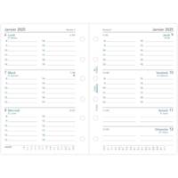 Pocket Semaine sur deux pages - français -2025