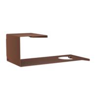 Etagère murale asymétrique - 42 x 18 x 18 cm - Gedimat