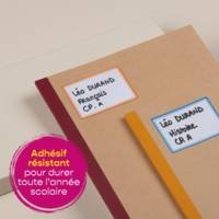 Sachet de 16 étiquettes ultra résistantes tendance Avery