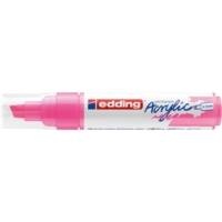 Marqueur acrylique large 5000 rose fluOrescent 5-10 mm - EDDING
