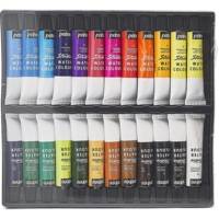 Etui de 24 tubes de peinture aquarelle fine 12ML