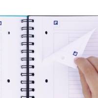 Cahier NoteBook B5 160P 90g lignée 7mmx coloris Aléatoire