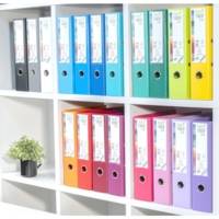 Classeur à levier Prem'Touch Inté et Extérieur Polypropylène Dos 80mm A4 maxi Vert anis