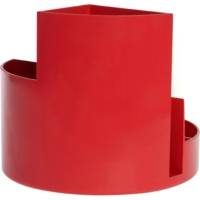 Organisateur de bureau rundbox 6 compartiments Rouge