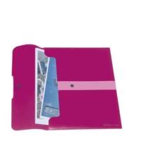 Chemise pour documents Easy Orga to go Format A5 Blanc Translucide - HERLITZ