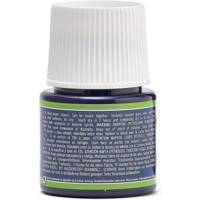 Flacon 45ml peinture VITRAIL transparent Bleu Cobalt - PÉBÉO