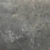 Mange-debout pied noir Ø60cm pierre metallisee chants laiton - intérieur - RestooTab