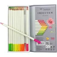 Coffret de 10 Crayons de Couleur IROJITEN, Volume 7, Couleurs lumineuses