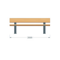 Banc Fontainebleau Classic 1 - Husson