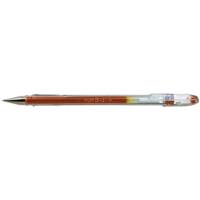 Stylo gel G-1 point fine 0,5mm tracé 0,3mm rouge