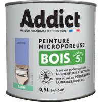 Peinture bois glycéro ADDICT vert provence - Gedimat - RECA