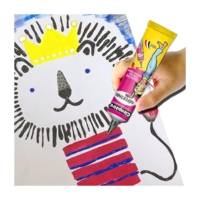 Boîte de 5 tubes de Peinture Gouache de 30ml avec embout fin - CLÉOPÂTRE