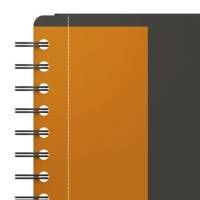 MEETINGBOOK A5+ 90g lignée 6mm couverture polypro - OXFORD