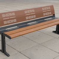 Banc Ellipson Bois - Husson