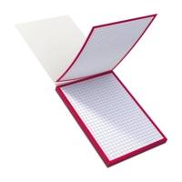 Bloc de 30 fiches bristol 105X148 non perforées Q5/5 rouge