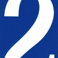Numéro rue 7 PVC adhésif - Gedimat - CHAPUIS