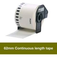 DK-22205 Rouleaux Papier Etiquettes Continues 62 mm x 30,48m