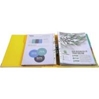 Classeur à levier Prem'Touch dos 50mm A4 jaune