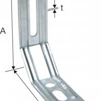 Equerre nervurée à pan coupé - Gedimat - SIMPSON STRONG-TIE