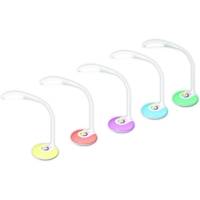 Lampe ALTAIR LED RGB sans Fil Lampe de Bureau Tactile Bras Flexible Veilleuse